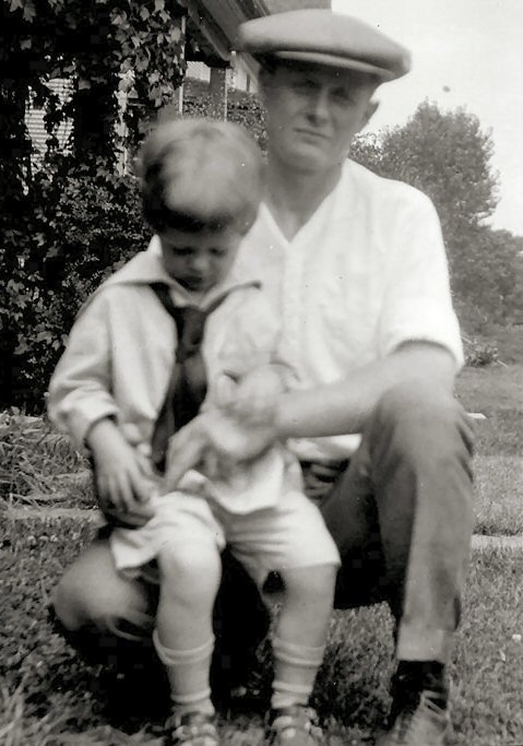 Lawrence with son 1922