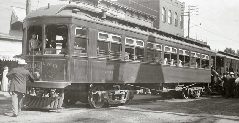 Trolley Car - Moline, IL 1920