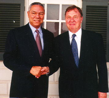Ernest B. Thompson & Colin Powell