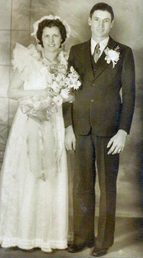 Alta and Chester - wedding - 1 Jun 1940