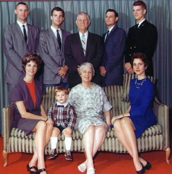 ADB family Christmas 1966