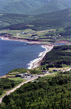 Pleasant Bay along Cabot Trail