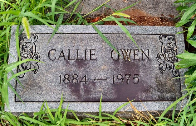Callie Thomason headstone