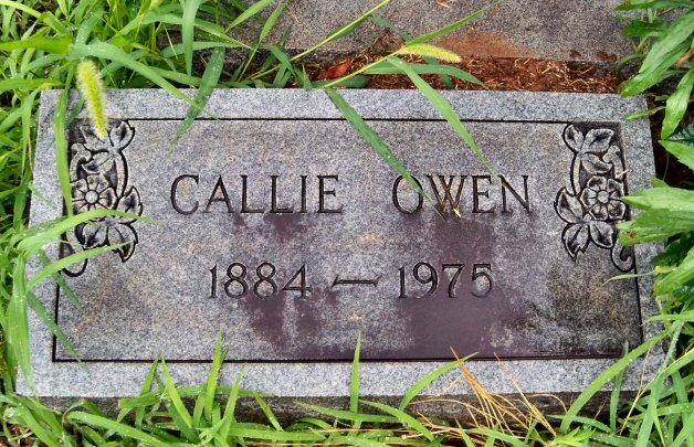 Callie Thomason headstone