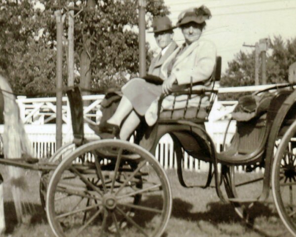 Carriage Ride:  Lenora and Herbert