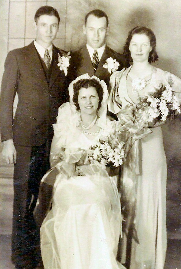 Wedding with folks - 1 June 1940