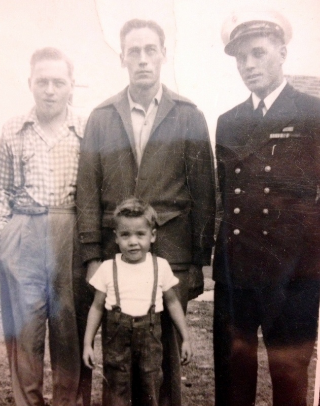 Don, Donald, Ernie, and young Kenny