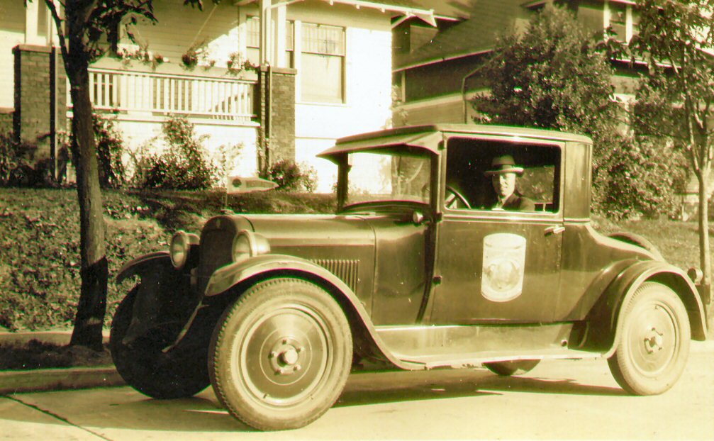 Floyd with company car