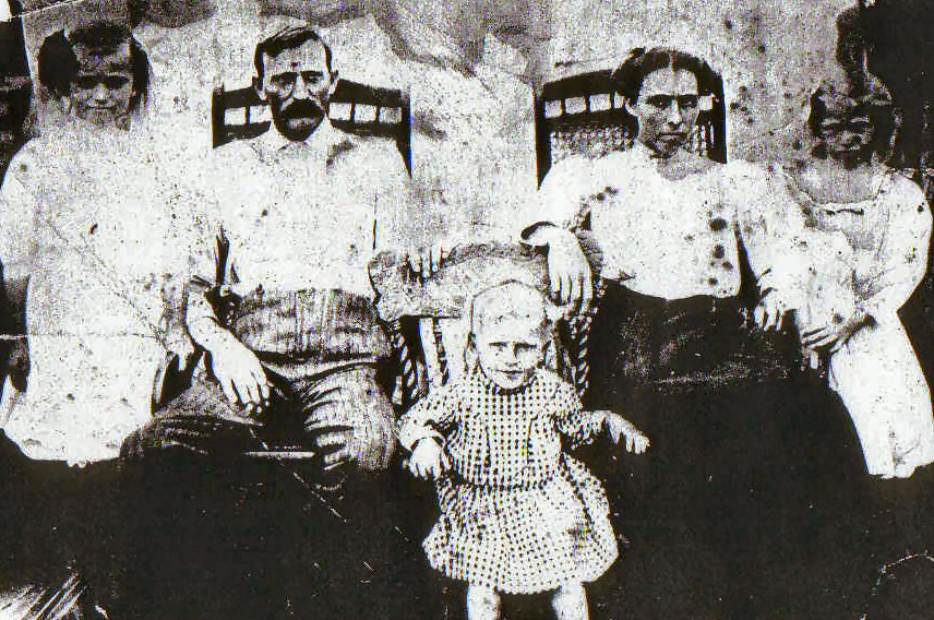 John Oliver Breland family, 1915