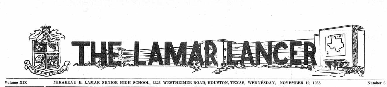 Lamar Lancer - Masthead