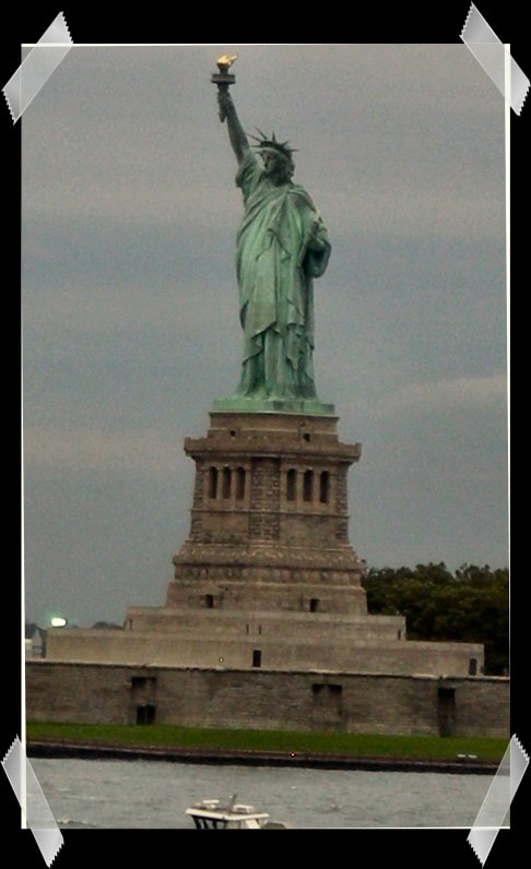 Liberty Departing NYC