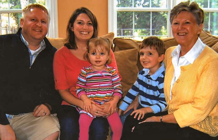 Mark, Becky, Abby, Luke, Carole Nelson