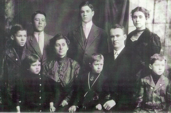 Rev. James P. Blackledge family