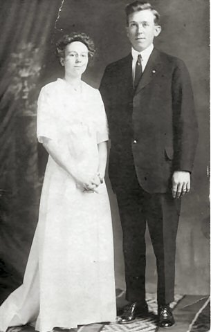Rubie Edith Daubenspeck & Ernest Staida