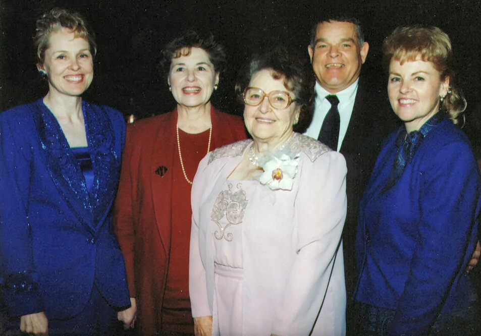 Sally Hirsch with children