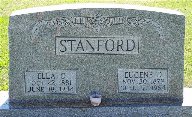 headstone - Stanford family