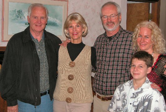 Bruce, Cousin Patti, John, Tomi, Zac