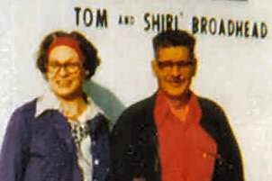 Shirlee and Tom Broadhead, 1980