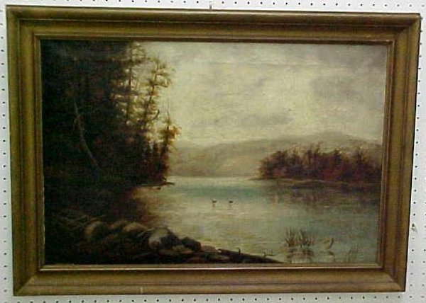 W.E. Blacklidge oil painting