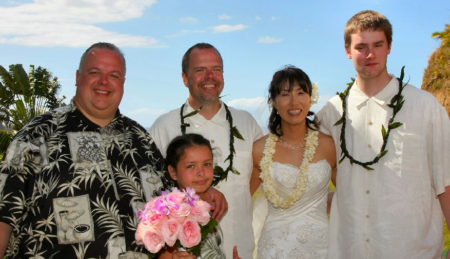 Wedding Photo - Maui 2008 - Larry & Hiroe