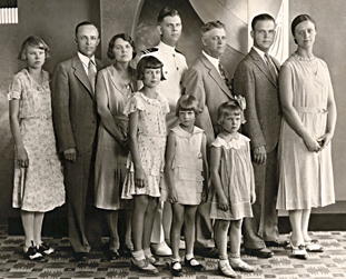 Lewis Blackledge family, 1930