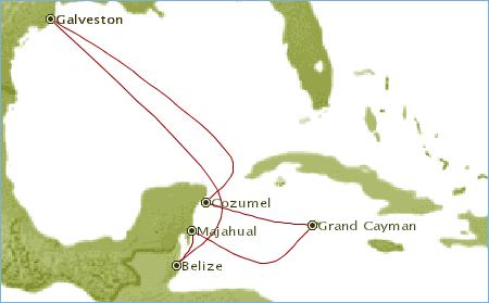 Cruise Map